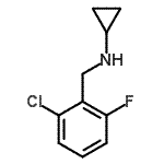 CAS#: 625437-36-7， N-(2-Chloro-6-fluorobenzyl)cyclopropanamine