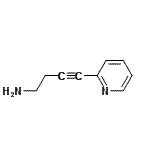 CAS#: 625442-20-8， 4-(2-Pyridinyl)-3-butyn-1-amine