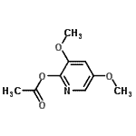 CAS#: 62566-55-6， 3,5-Dimethoxy-2-Pyridinyl Acetate