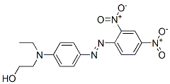 structure of CAS# 62570-20-1, 2-[[4-[(2,4-Dinitrophenyl)Azo]Phenyl]Ethylamino]Ethanol;2-[[4-(2,4-Dinitrophenyl)Azophenyl]-Ethyl-Amino]Ethanol;2-[[4-(2,4-Dinitrophenyl)Azophenyl]-Ethylamino]Ethanol;2-[[4-(2,4-Dinitrophenyl)Diazenylphenyl]-Ethyl-Amino]Ethanol