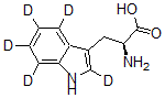 CAS#: 62595-11-3， L-Tryptophan-2,4,5,6,7-D5