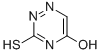 structure of CAS# 626-08-4, 6-Aza-2-Thiouracil;3-Thioxo-2H-1,2,4-Triazin-5-One;6-Aza-2-Thiouracil;Aids-081848