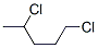 structure of CAS# 626-92-6, 1,4-Dichloropentane.;Nsc6291;Pentane, 1,4-Dichloro-