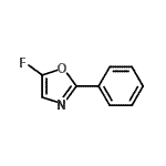 CAS#: 626234-67-1， 5-Fluoro-2-phenyl-1,3-oxazole