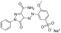 CAS#: 62630-92-6， 3-[[[3-(Aminocarbonyl)-4,5-Dihydro-5-Oxo-1-Phenyl-1H-Pyrazol]-4-Yl]Azo]-4-Methoxybenzenesulfonic Acid Sodium Salt