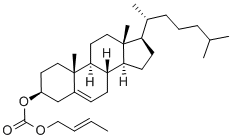 CAS 登录号：62637-94-9， 胆固醇巴豆基碳酸酯