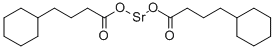 structure of CAS# 62638-05-5, Strontium Cyclohexanebutyrate;Strontium 4-Cyclohexylbutyrate;Strontium Cyclohexanebutyrate;Cyclohexanebutanoic Acid, Strontium Salt