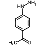 CAS#: 62646-10-0， 1-(4-Hydrazinophenyl)Ethanone