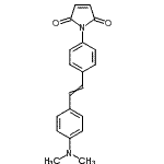 CAS#: 62654-10-8， 1-(4-{2-[4-(Dimethylamino)Phenyl]Vinyl}Phenyl)-1H-Pyrrole-2,5-Dione