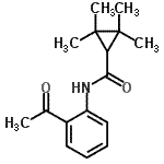 CAS#: 627061-11-4， N-(2-Acetylphenyl)-2,2,3,3-tetramethylcyclopropanecarboxamide