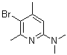CAS#: 627098-10-6， 5-Bromo-N,N,4,6-tetramethyl-2-pyridinamine