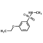 CAS#: 627487-08-5， 3-Ethoxy-N-methylbenzenesulfonamide