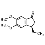 CAS#: 627518-54-1， (3R)-3-Ethyl-5,6-dimethoxy-1-indanone