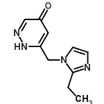 CAS#: 627525-61-5， 6-[(2-Ethyl-1H-imidazol-1-yl)methyl]-4(1H)-pyridazinone