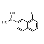 CAS#: 627526-70-9， (8-Fluoro-2-naphthyl)boronic acid