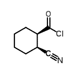 CAS#: 627529-31-1， (1R,2S)-2-Cyanocyclohexanecarbonyl chloride