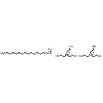 CAS#: 62763-70-6， Bis[2-Hydroxy-N,N-Bis(2-Hydroxyethyl)Ethanaminium] Tetradecyl Phosphate