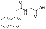 CAS 登录号：6277-60-7， (1-萘基乙酰基)氨基]乙酸