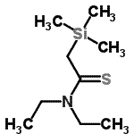 CAS#: 62785-61-9， N,N-Diethyl-2-(Trimethylsilyl)Ethanethioamide