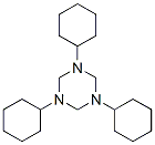 结构式 CAS# 6281-14-7, 六氢-1,3,5-三环己基-S-三嗪