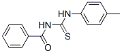 CAS 登录号：6281-61-4， N-苯甲酰基-N'-(4-甲基苯基)硫脲