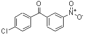结构式 CAS# 62810-38-2, (4-氯苯基)(3-硝基苯基)甲酮