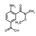 CAS#: 628300-35-6， 2-Amino-N-methoxy-N-methyl-5-nitrobenzamide