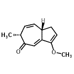 CAS#: 628317-31-7， (6R,8aS)-3-Methoxy-6-methyl-6,8a-dihydro-5(1H)-azulenone