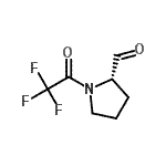 CAS#: 628319-40-4， (2S)-1-(Trifluoroacetyl)-2-pyrrolidinecarbaldehyde