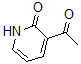 结构式 CAS# 62838-65-7, 3-乙酰基-2(1H)-吡啶酮