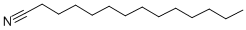 structure of CAS# 629-63-0, Oranile;Myristonitrile;(C14-C18)Alkylnitrile