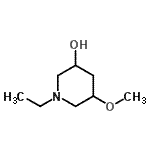 CAS#: 629165-58-8， 1-Ethyl-5-methoxy-3-piperidinol