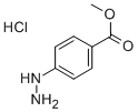 结构式 CAS# 6296-89-5, 4-肼基苯甲酸甲酯盐酸盐
