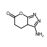CAS#: 62984-03-6， 3-Amino-4,5-Dihydropyrano[2,3-c]Pyrazol-6(3aH)-One