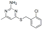 CAS#: 6299-21-4， 4-[(2-Chlorophenyl)Methylsulfanyl]-6-Methyl-Pyrimidin-2-Amine