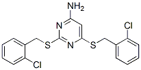 CAS#: 6299-26-9， 2,6-Bis[(2-Chlorophenyl)Methylsulfanyl]Pyrimidin-4-Amine