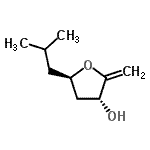 CAS#: 630096-42-3， (3R,5R)-5-Isobutyl-2-methylenetetrahydro-3-furanol