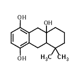 CAS#: 63025-44-5， 5,5-Dimethyl-5,7,8,9,10,10A-Hexahydro-1,4,8A(6H)-Anthracenetriol