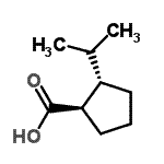 CAS#: 630390-23-7， (1R,2S)-2-Isopropylcyclopentanecarboxylic acid