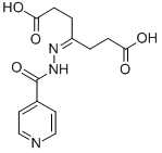 CAS#: 63041-19-0， 4-[(Pyridin-4-Ylcarbonyl)Hydrazono]Heptanedioic Acid