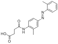 CAS#: 63042-13-7， 3-[4-[(2-Methylphenyl)Azo]-2-Methylphenylcarbamoyl]Propionic Acid