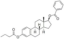 CAS#: 63042-19-3， 1,3,5(10)-Estratriene-3,17beta-Diol 17-Benzoate 3-Butanoate