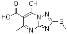 CAS#: 63059-40-5， 7-Hydroxy-5-Methyl-2-(Methylthio)-[1,2,4]Triazolo[1,5-a]Pyrimidine-6-Carboxylicacid