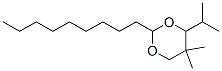 CAS 登录号：6308-23-2， 5,5-二甲基-2-壬基-4-丙-2-基-1,3-二恶烷