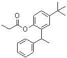 CAS#: 6316-31-0， 4-(1,1-Dimethylethyl)-2-(1-Phenylethyl)-Phenol 1-Propanoate