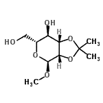 CAS#: 63167-69-1， Methyl 2,3-O-Isopropylidene-alpha-D-Mannopyranoside