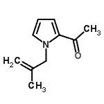 CAS#: 631869-24-4， 1-[1-(2-Methyl-2-propen-1-yl)-1H-pyrrol-2-yl]ethanone