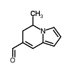 CAS#: 631869-28-8， 5-Methyl-5,6-dihydro-7-indolizinecarbaldehyde