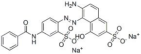 CAS 登录号：63192-51-8， 6-氨基-5-[[4-(苯甲酰基氨基)-2-磺酸基苯基]偶氮]-4-羟基萘-2-磺酸二钠
