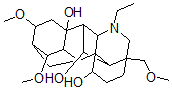 CAS#: 63201-50-3， 20-Ethyl-14alpha,16beta-Dimethoxy-4-(Methoxymethyl)Aconitane-1alpha,7,8-Triol